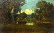 William Keith Berkeley Oaks oil painting